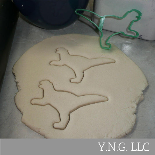 Velociraptor Outline Small Fast Dinosaur Cookie Cutter Made In USA PR5008