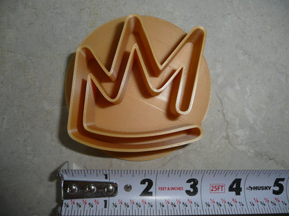 Crown Design Concha Cutter Mexican Sweet Bread Stamp Made in USA PR5084