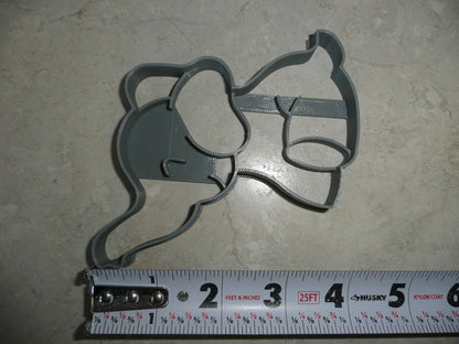 Elephant Sitting Waving Trunk Cookie Cutter Made In USA PR5090