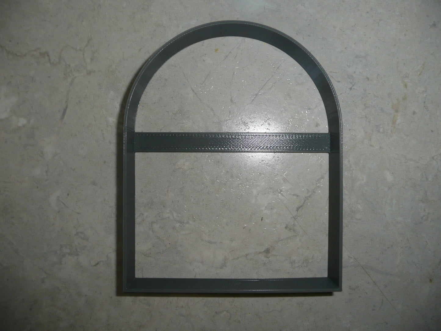 6x Arch Shape Frame Fondant Cutter Cupcake Topper 1.75 IN USA FD5104