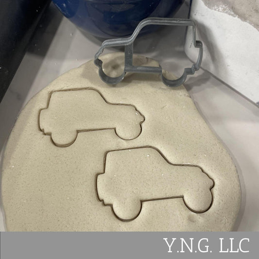 SUV Jeep Outline Forward Facing Truck Cookie Cutter Made In USA PR5180