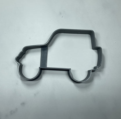 SUV Jeep Outline Forward Facing Truck Cookie Cutter Made In USA PR5180