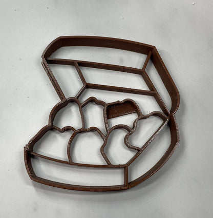 Chicken Nuggets Fast Food Box Container Cookie Cutter USA Made PR5191