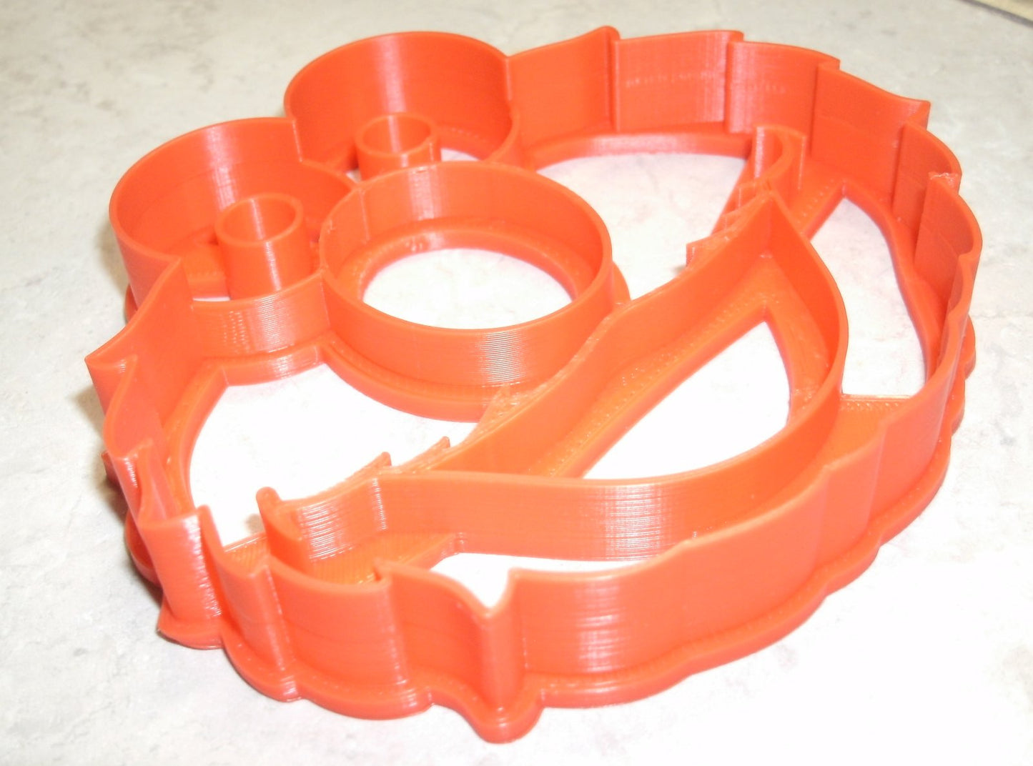 6x Elmo Face Sesame Street Fondant Cutter Cupcake Topper 1.75 IN USA FD213