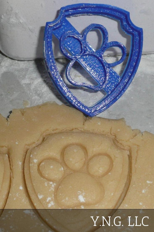 Ryder Badge Logo Paw Patrol Special Occasion Cookie Cutter USA PR325