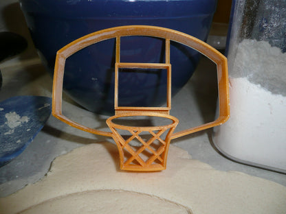Basketball Backboard Net Hoop Rim Hoops Sports Cookie Cutter Made in USA PR2417