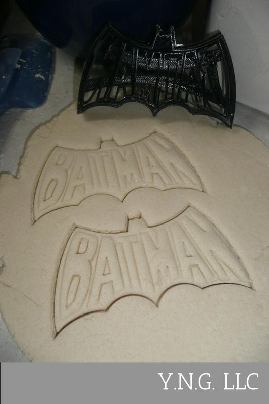 Batman with Word Wings Superhero DC Comics Cookie Cutter USA PR4096