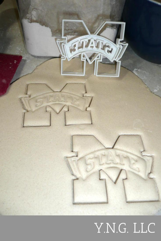 Mississippi M State University Sports Cookie Cutter Made in USA PR2350