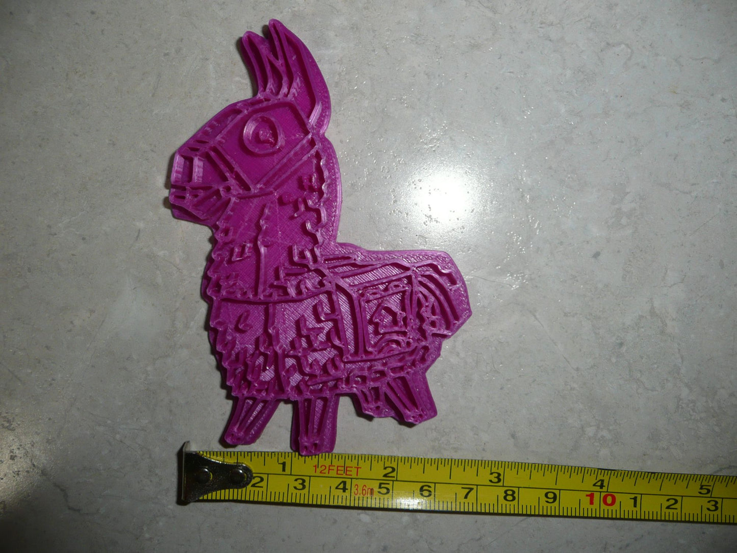 Llama Donkey Fortnite Video Game Cookie Stamp Embosser USA PR2846