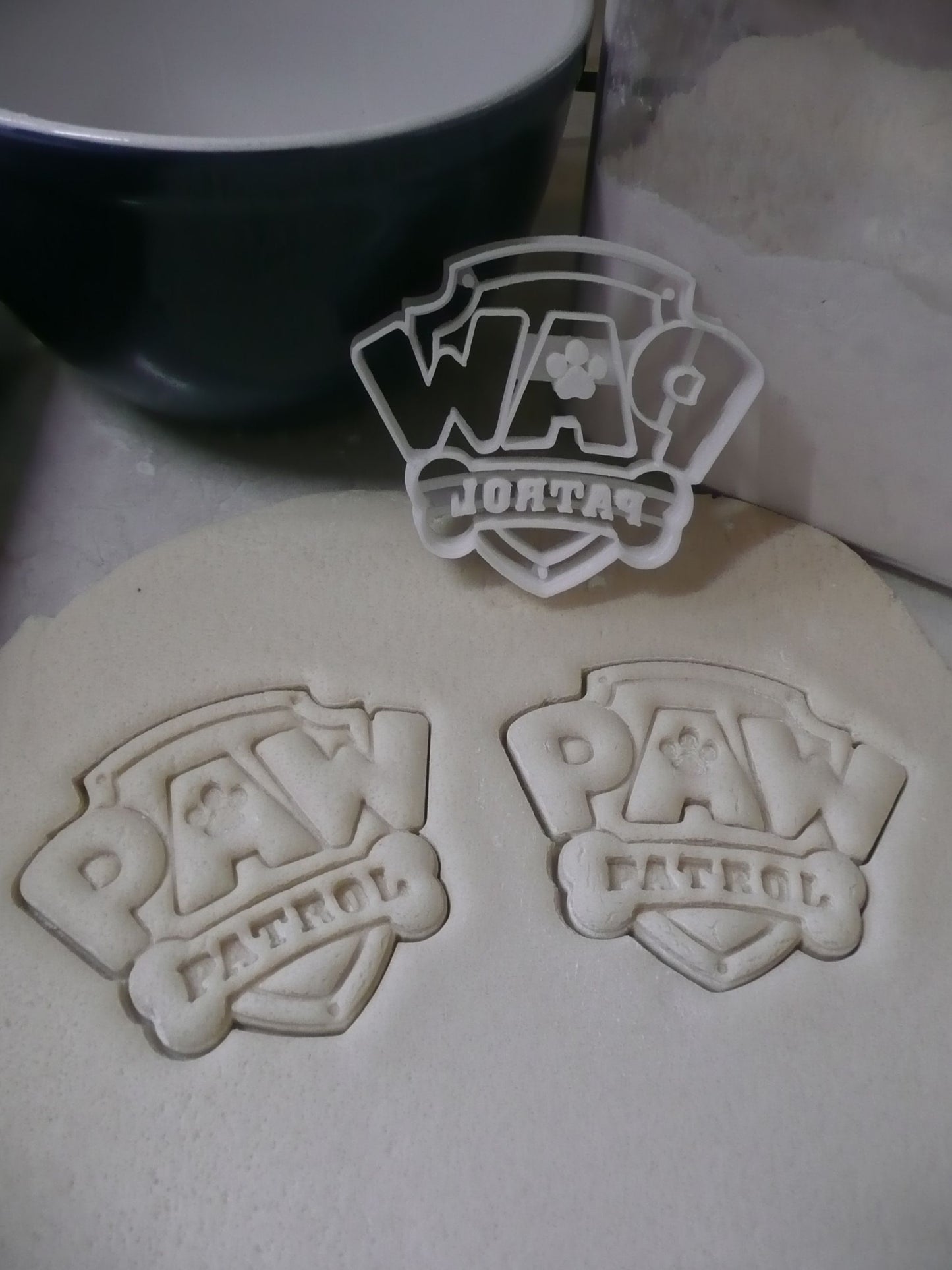 Paw Patrol Logo Kids TV Show Cookie Cutter Made in USA PR789