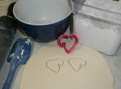 Heart Hanging Mug Cup Coffee Cocoa Valentines Day Cookie Cutter USA PR2185