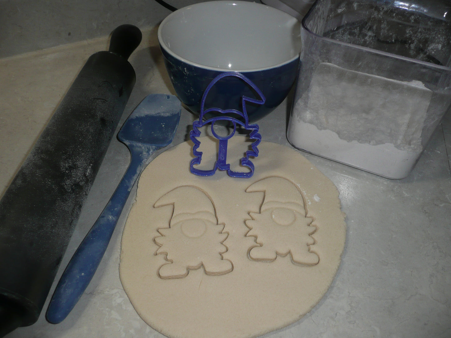 Gnome Garden Ornament Good Luck Charm Cookie Cutter Made in USA PR3359