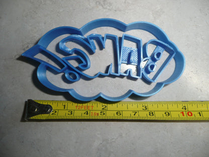 Bang Sign Quote Superhero Comic Book Movie Cookie Cutter Made in USA PR3198
