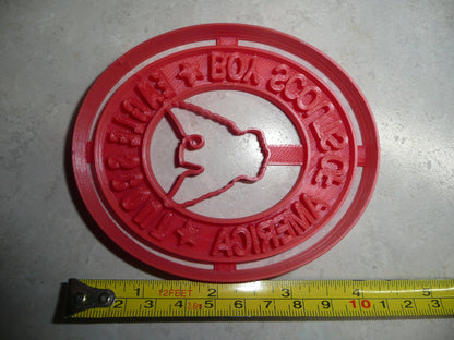 Eagle Scout Rank Achievement Boy Scouts BSA Cookie Cutter USA PR3385