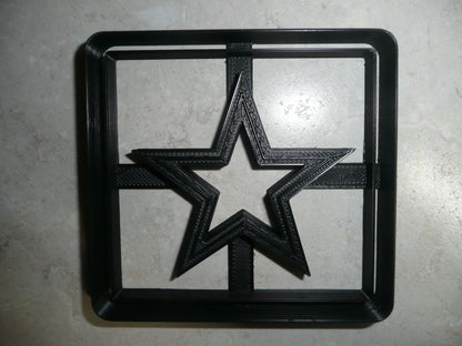 6x US Army Military Fondant Cutter Cupcake Topper Size 1.75 Inch USA FD3418