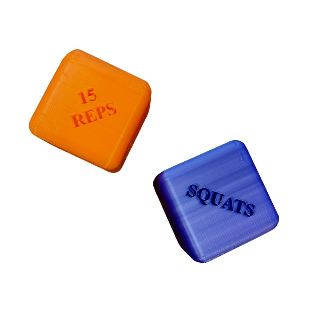 Fitness Workout Activity Cubes For Home Gym Set Of 2 Made In The USA PR1614