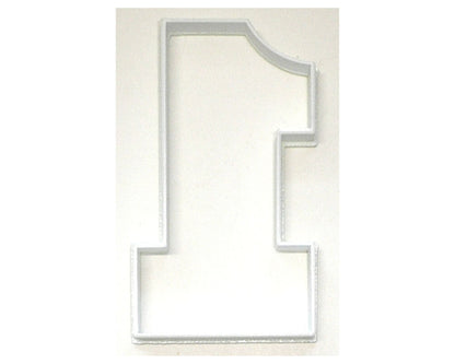 Number One 1 Birthday Anniversary Large Size 4" Cookie Cutter USA PR3801