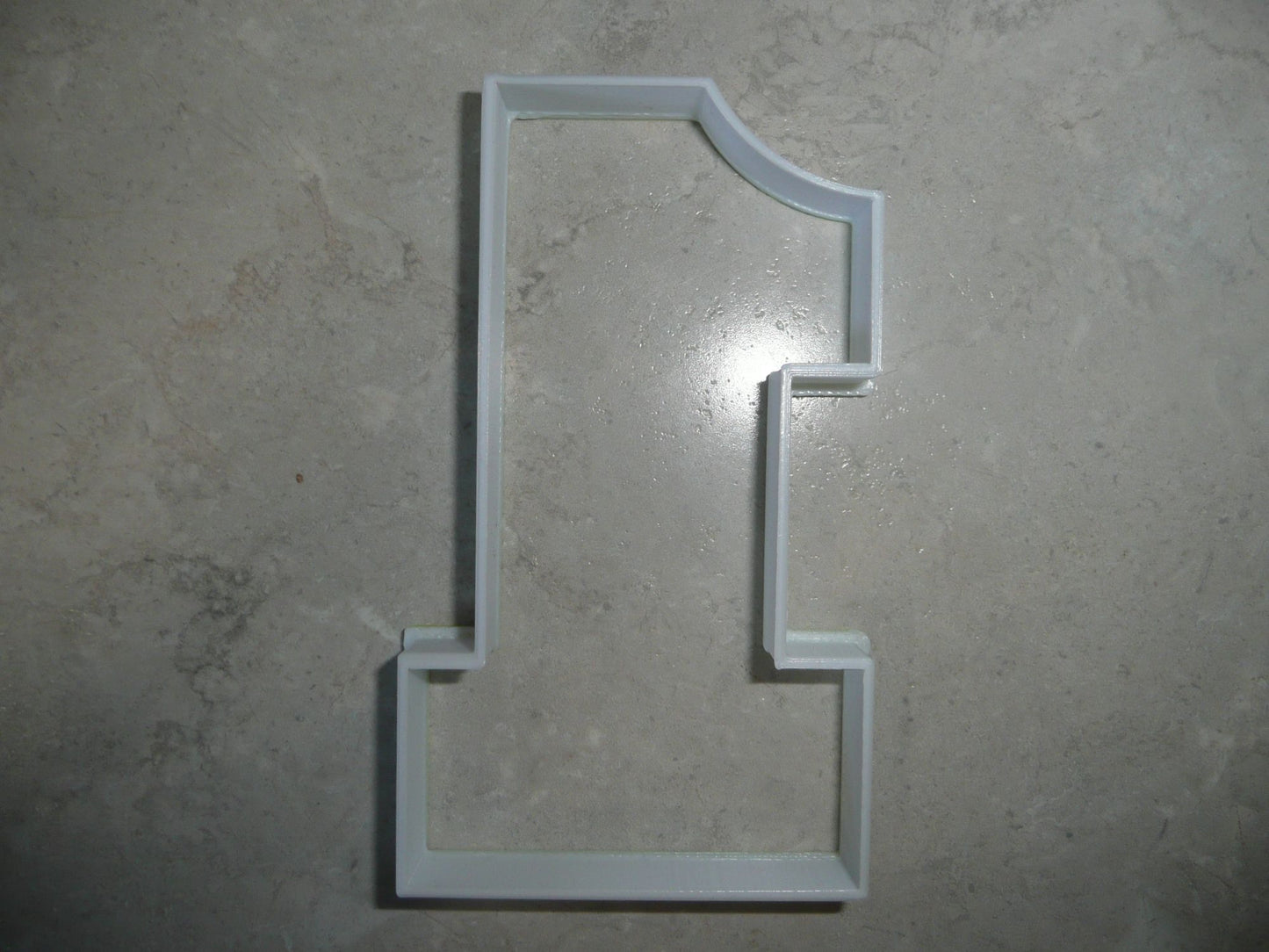Number One 1 Birthday Anniversary Large Size 4" Cookie Cutter USA PR3801