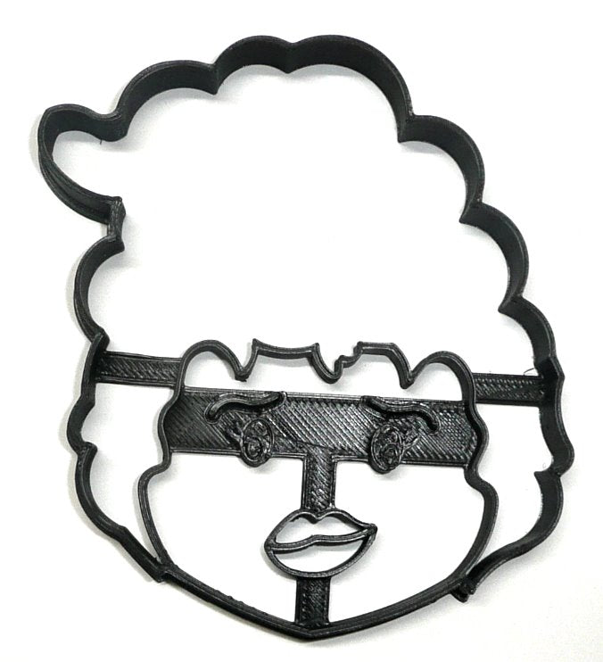 Detailed Mary Face Hocus Pocus Halloween Movie Cookie Cutter USA PR3887