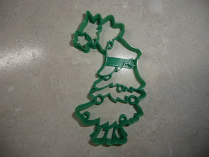 6x Grinch Whoville Tree Fondant Cutter Cupcake Topper 1.75 IN USA FD4520
