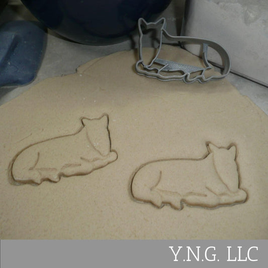Donkey Laying Sitting Nativity Theme Animal Cookie Cutter Made In USA PR4639