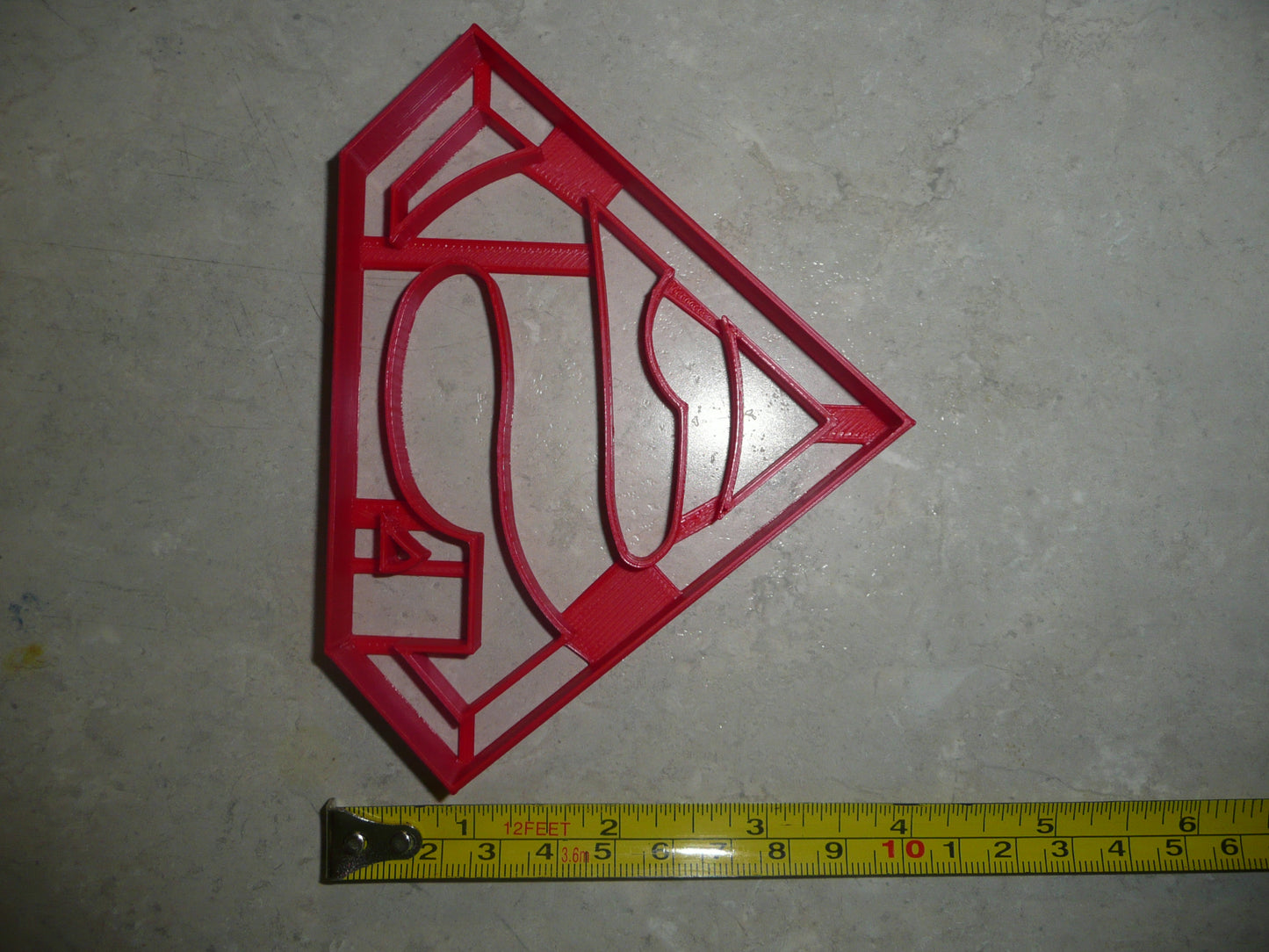 Superman S Superhero Logo DC Comics Cookie Cutter Made in USA PR464