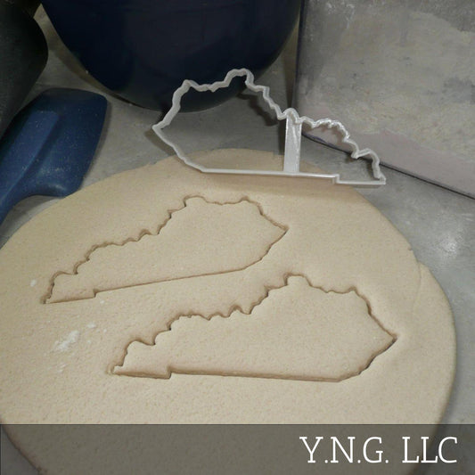 Kentucky State Outline Bluegrass Cookie Cutter Made In USA PR4690