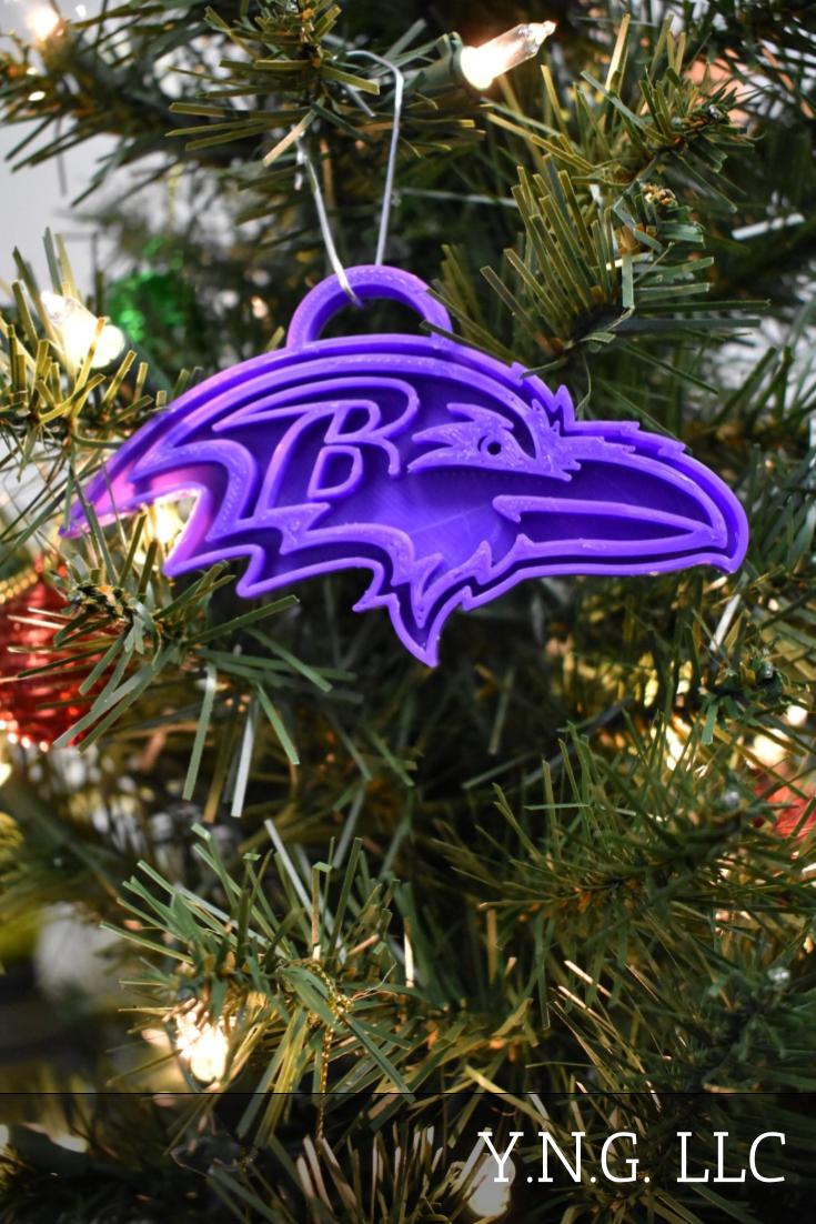 Baltimore Ravens NFL Football Ornament Holiday Christmas Decor USA PR2074
