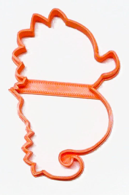 6x Seahorse Cartoon Fondant Cutter Cupcake Topper Size 1.75 Inch USA FD3019