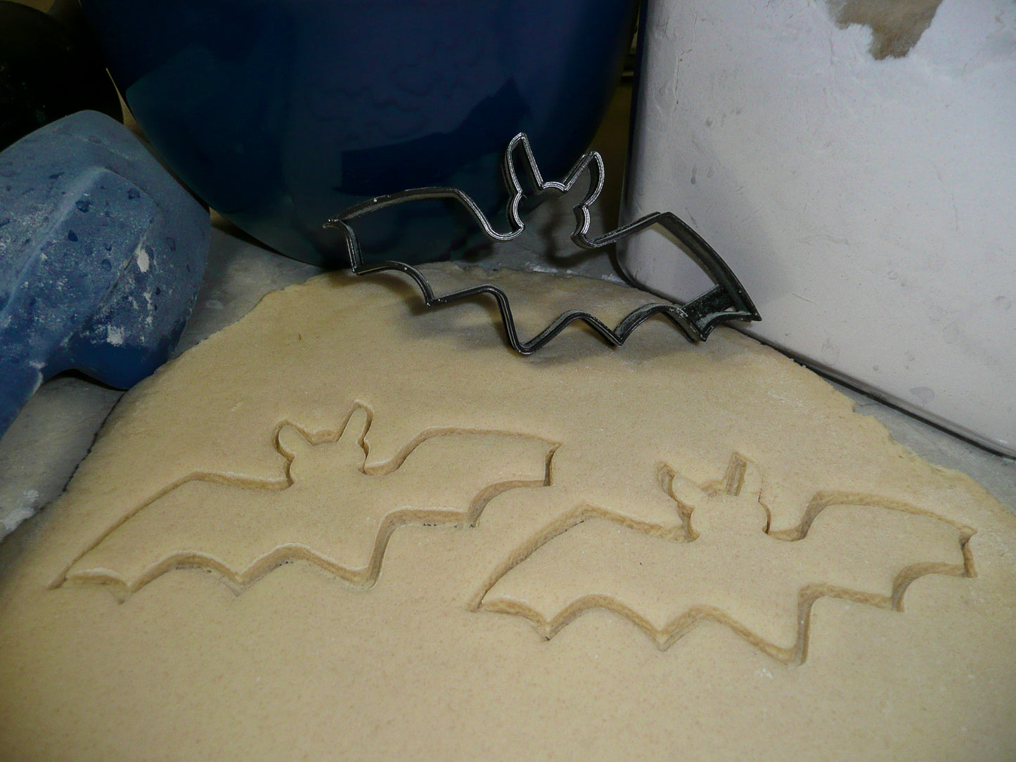 Scary Bat Outline Halloween Flying Animal Cookie Cutter USA PR116