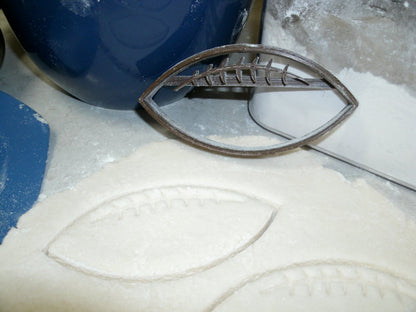 Football Ball Pigskin American Sports Cookie Cutter Made in USA PR680