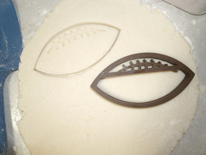 Football Ball Pigskin American Sports Cookie Cutter Made in USA PR680