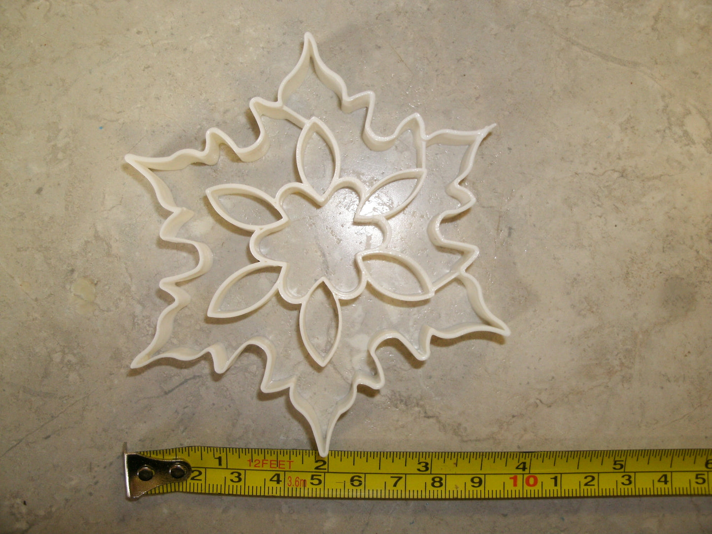 Snowflake With Details Christmas Snow Winter Season Cookie Cutter USA PR179