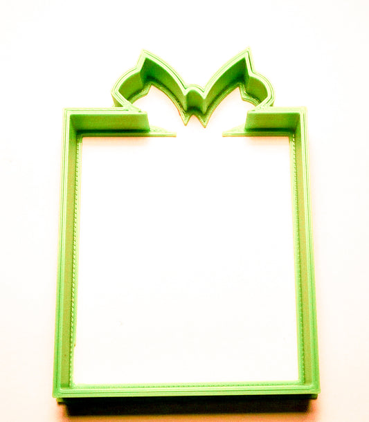 6x Present Christmas Gift Fondant Cutter Cupcake Topper 1.75 IN USA FD176