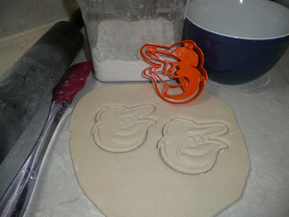 Baltimore Orioles Bird Baseball Team Cookie Cutter Made In USA PR2352