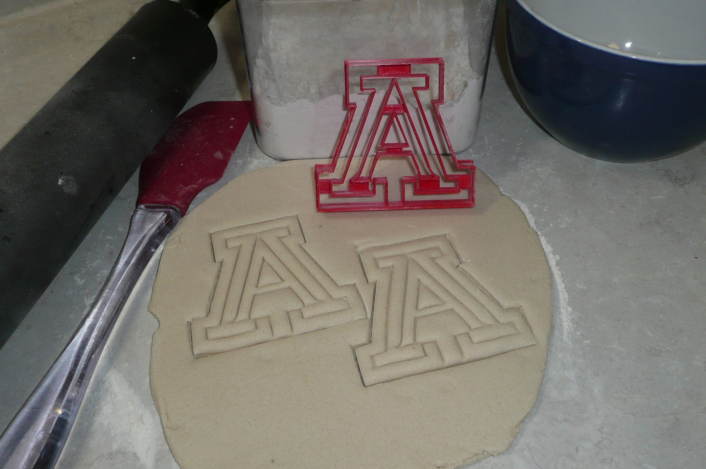 University Of Arizona Wildcats A Logo Sports Cookie Cutter Made In USA PR2455