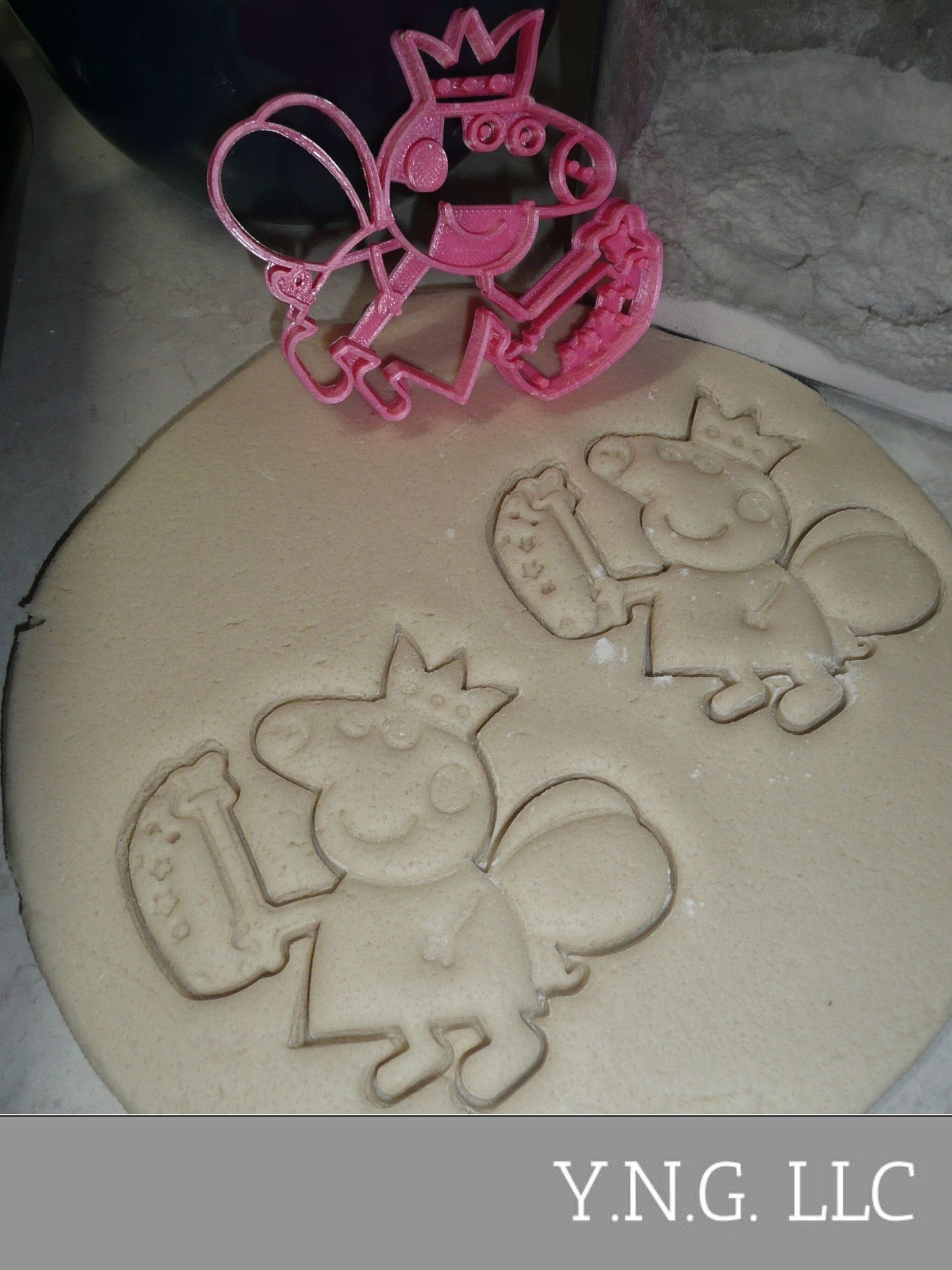Peppa Pig Fairy Cartoon Kids TV Show Cookie Cutter Made In USA PR2236