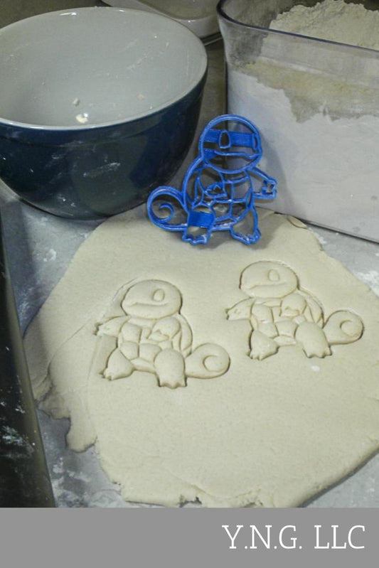 Squirtle Water Pokemon Blue Turtle Cookie Cutter Made In USA PR872