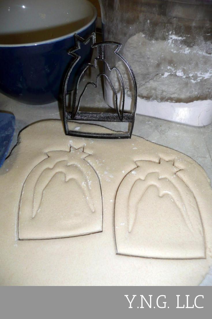 Nativity Manger Scene Baby Jesus Mary Joseph Cookie Cutter Made In USA PR3031