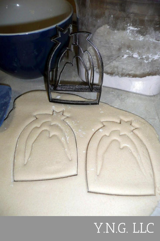 Nativity Manger Scene Baby Jesus Mary Joseph Cookie Cutter Made In USA PR3031