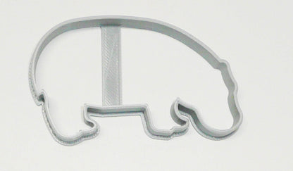 Hippo Outline Hippopotamus Large Mammal Cookie Cutter Made In USA PR2025