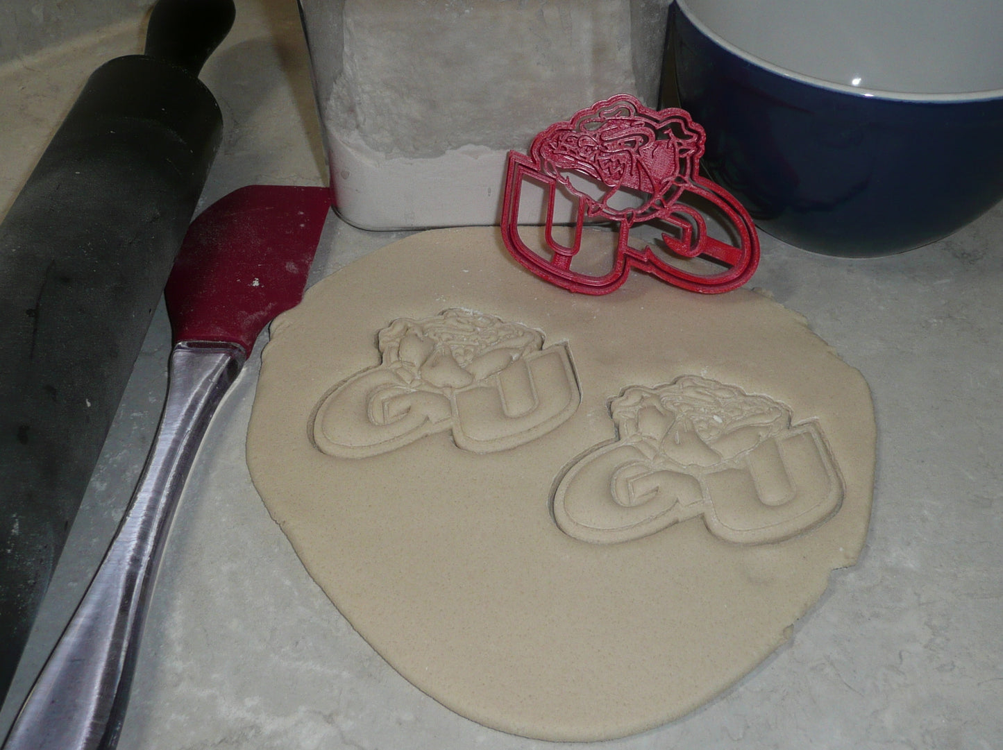 Gonzaga University GU Zags Bulldogs Sports Cookie Cutter Made In USA PR2457