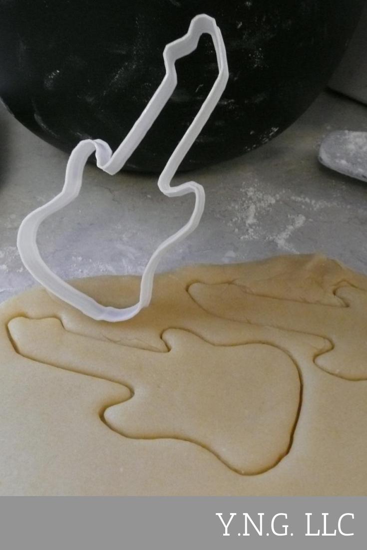 Electric Guitar Music Rock N Roll Cookie Cutter Made In USA PR430