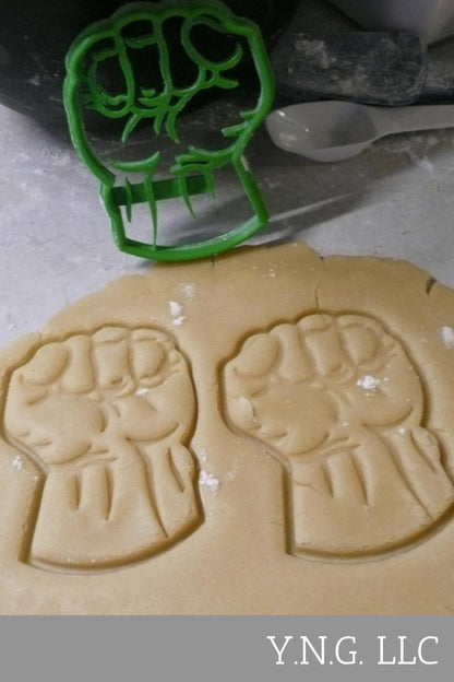 Hulk Fist Superhero Marvel Character Cookie Cutter Made In USA PR463