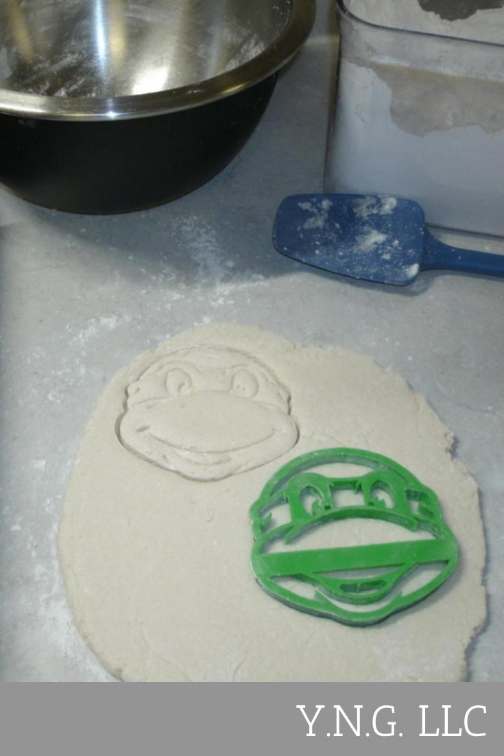 TMNT Teenage Mutant Ninja Turtle Face Cookie Cutter Made In USA PR484
