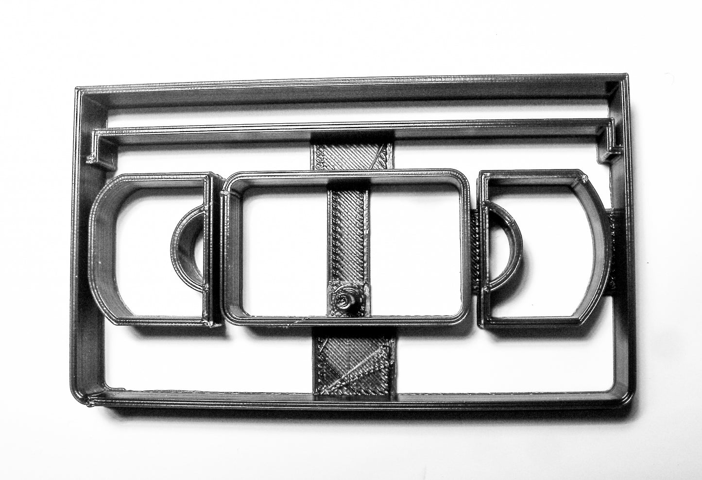VHS Video Tape Cassette VCR Detailed Cookie Cutter Made In USA PR2012