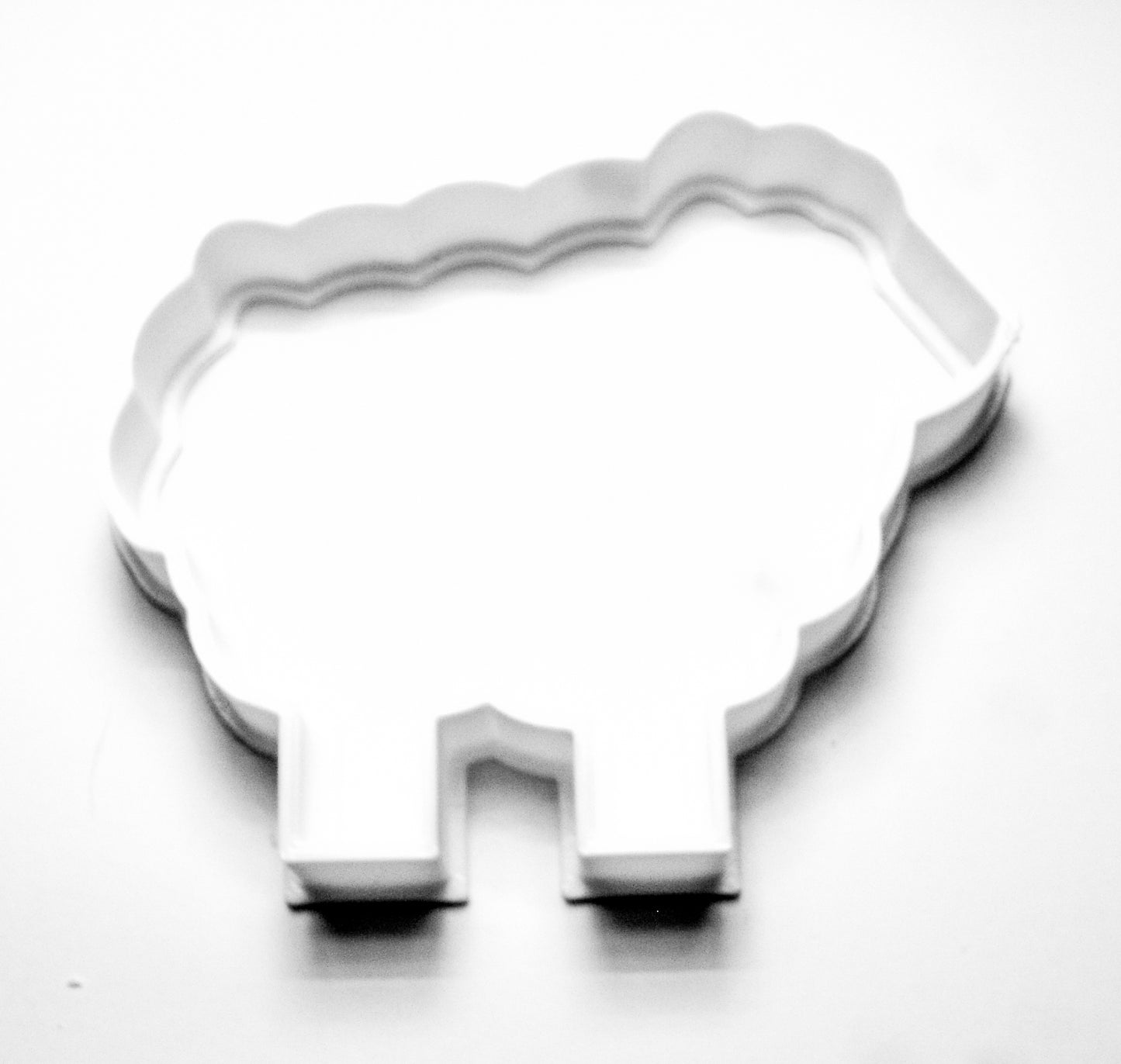 6x Lamb Sheep Outline Fondant Cutter Cupcake Topper 1.75 IN USA FD219