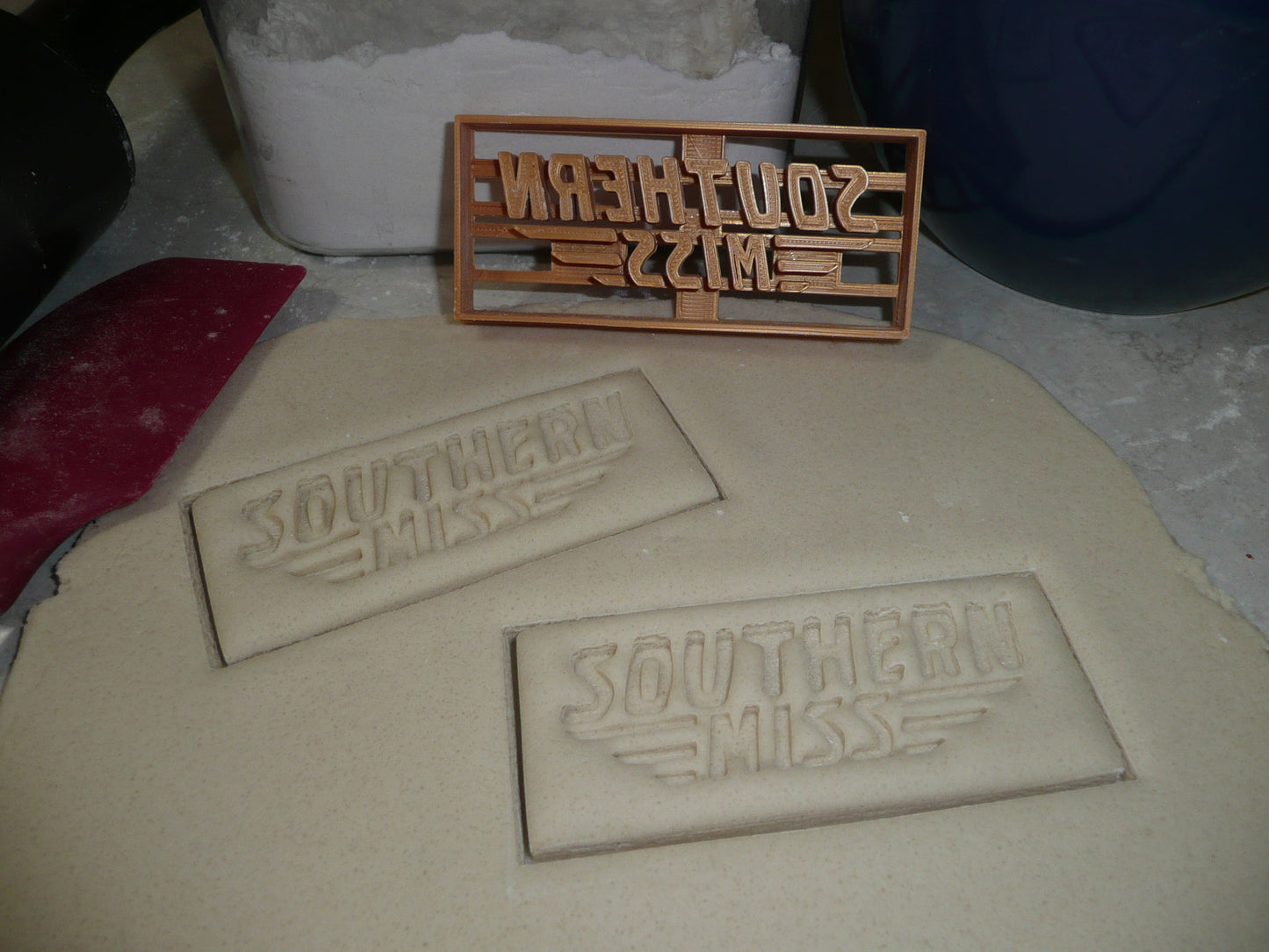 Southern Miss Mississippi Golden Eagles Cookie Cutter Made In USA PR2349