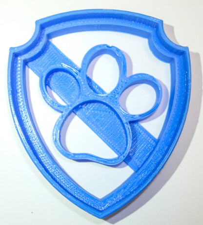 Ryder Badge Logo Paw Patrol Cookie Cutter Made In USA PR325