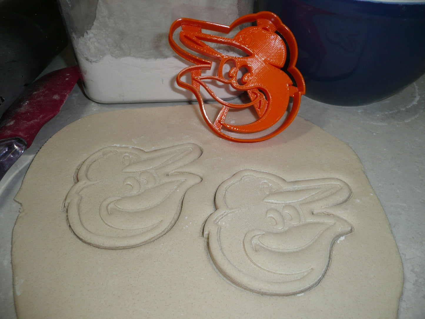 Baltimore Orioles Bird Baseball Team Cookie Cutter Made In USA PR2352